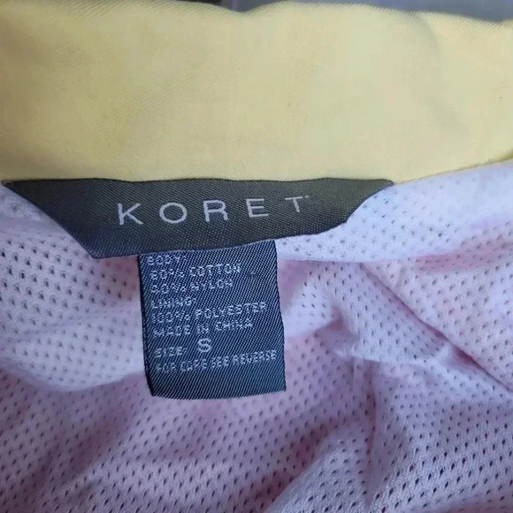 NWT $54 VTG Koret Sundance Coral Bomber Jacket Zip Front Womens sz S (6-8) - Picture 8 of 11